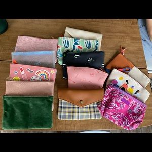 Ipsy bags and modella